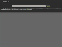 Tablet Screenshot of mixa.tv