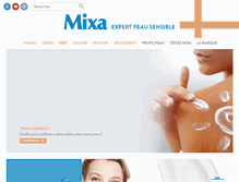 Tablet Screenshot of mixa.fr