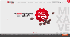 Desktop Screenshot of mixa.cz